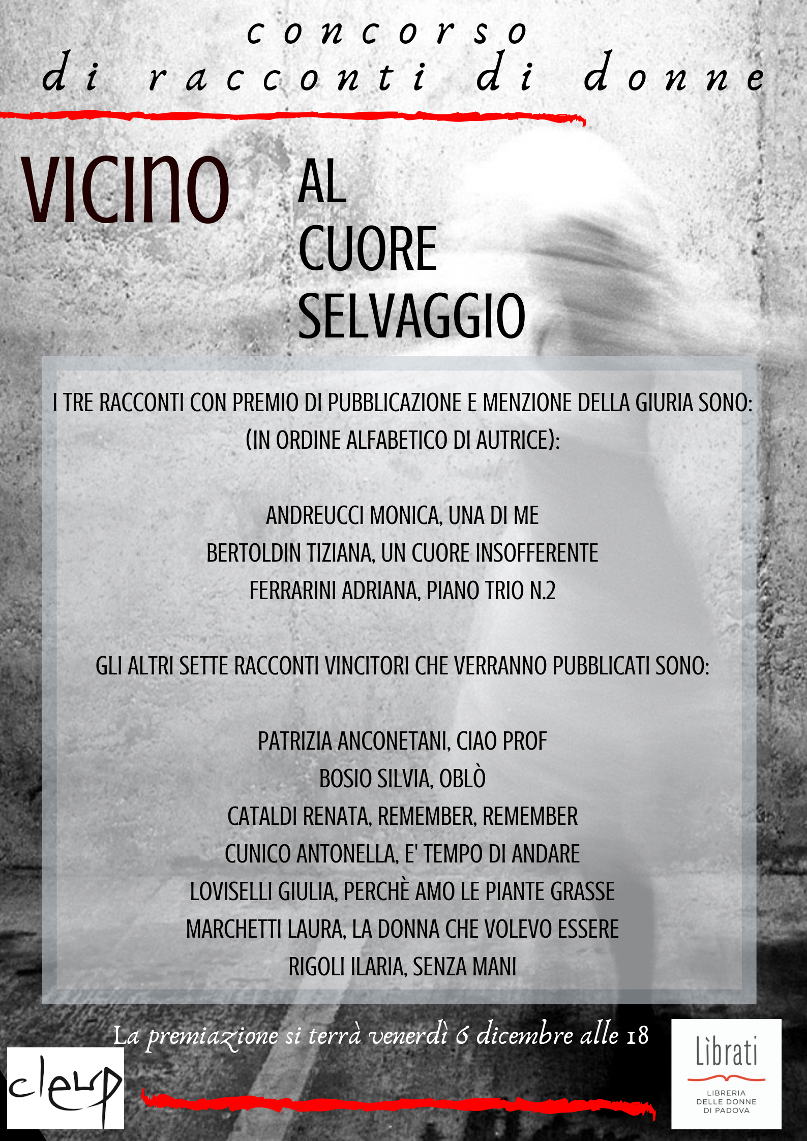 Locandina vincitrici